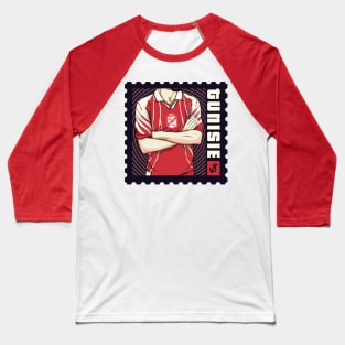 TUNISIA retro Baseball T-Shirt